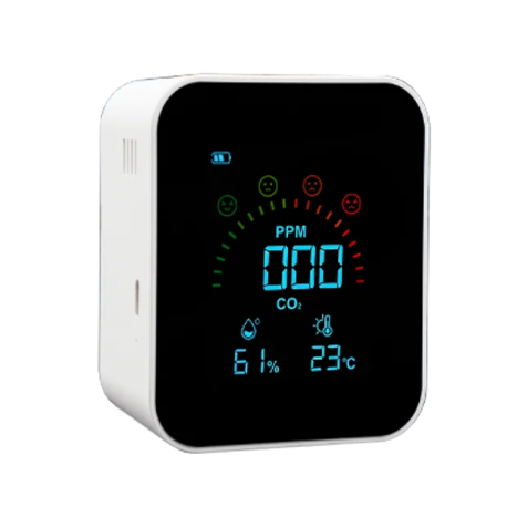 Détecteur de co2 0 À +10 000PPM – Mesure qualité d’air et lutte anti-covid - DISTRIMESURE