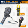 Pack Électricien - Vidéoscope IVS156 avec Caméra thermique B20S et pince ampèrmétrique IM-336