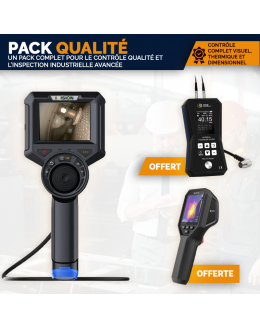 Pack Électricien - Vidéoscope IVS156 avec Camaéra thermique B20S et pince ampèrmétrique IM-336