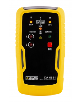 Chauvin Arnoux CA 6611 - Testeur de rotation de phases et moteurs