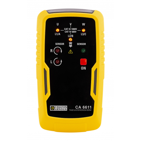 Chauvin Arnoux CA 6611 - Testeur de rotation de phases et moteurs