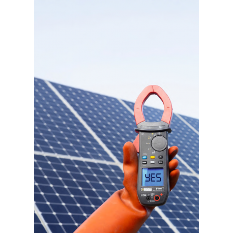 F404T – Pince multimètre AC/DC photovoltaïque – 1500 A / 1700 V DC – IP54 CAT IV 1000V – Chauvin Arnoux