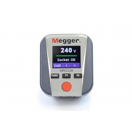 MPCC230 – Contrôleur de prise multifonction – Tests DDR, Boucle et Harmoniques TRMS – Megger