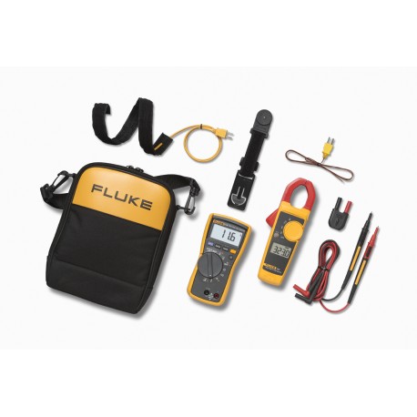 Kit 116/323 – Multimètre HVAC et Pince multimètre TRMS 400A / 600V – CAT III 600V – Fluke