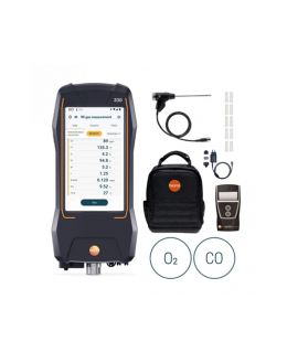testo 330 LL Pro - Kit analyseur de combustion - Testo