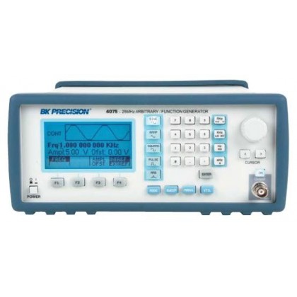 BK4075 - DDS Function Generator 25 MHz. Arbitrary 100MHz, 1 channel. SEFRAMBK4075 - DDS Function Generator 25 MHz. Arbitrary 100