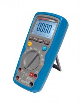 Proster Pince Multimètre Numérique TRMS 6000 points, 800 A CC Courant AC  Tension AC/DC NCV Continuité Capacitance Résistance Fréquence Diode Hz Test  avec 1 Paire Câbles de Test Pinces Crocodiles : : Bricolage