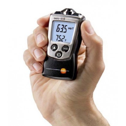 Testo 610 - humidité et de température pocket line - TESTO