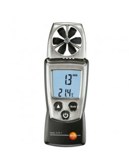 Testo 410-1 - vane anemometer with temperature measurement pocket line - TESTOTesto 410-1 - vane anemometer with temperature mea