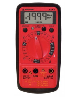 Pince multimètre 6000 points TRMS AC+DC, 1000 A AC/DC, 1000 V CATIII, 600 V  CATIV, Ø51 mm double positionnement AMPMIN Française d'Instrumentation  FI5089 - Distrame Pinces multimètres Française d'Instrumentation