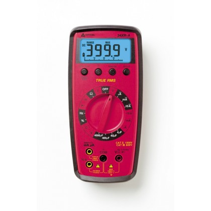 34 XR A - Multimètre TRMS professionnel avec mesure de la température et éclairage de l'affichage - Amprobe