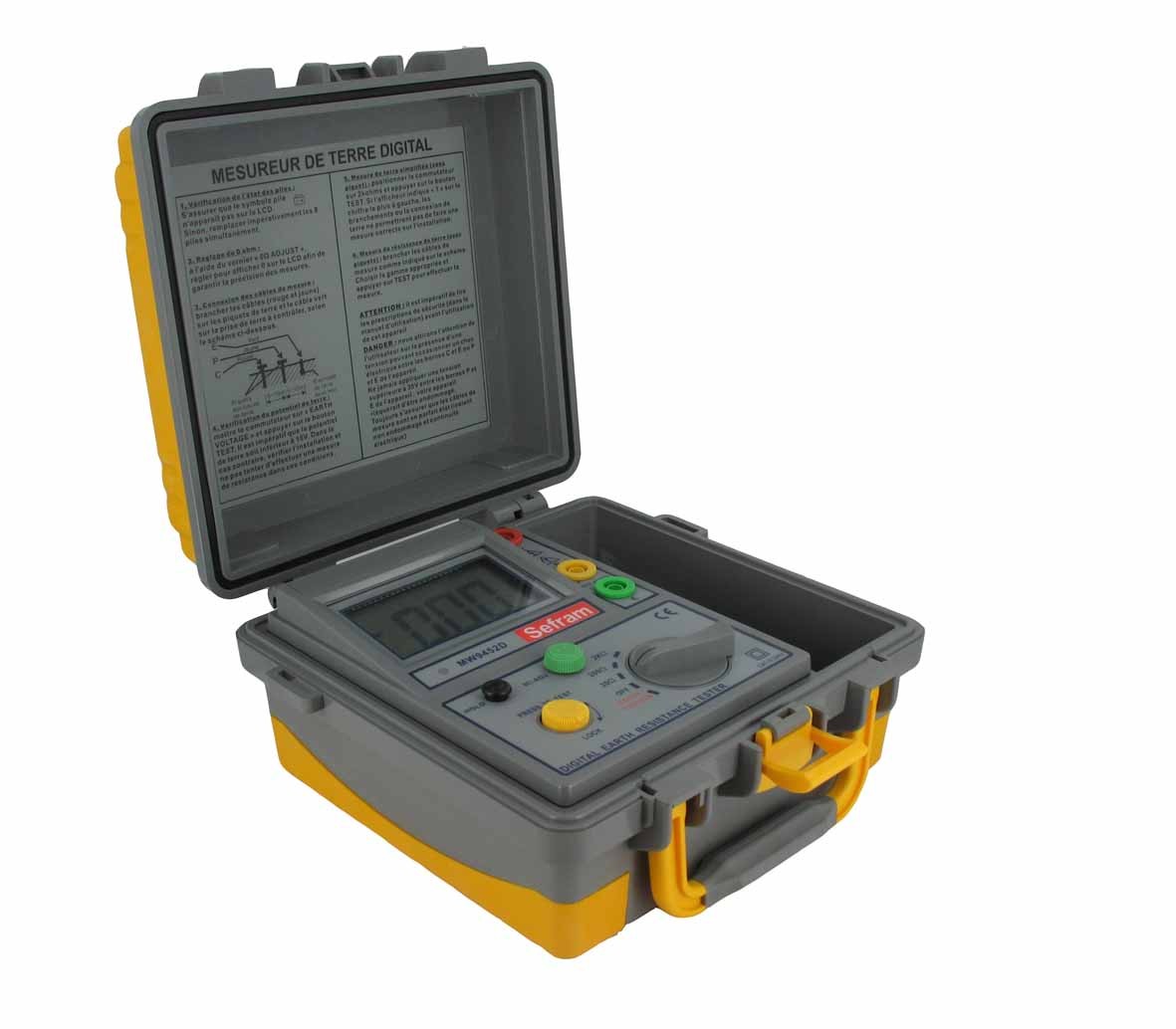 Appareil De Mesure De Terre MW9452D - Mesureur de Terre - SEFRAM - Distrimesure