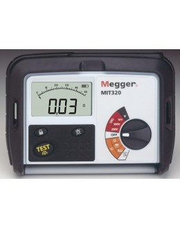 MEGOHMMETRE 250/500/1000V - Controleur d'isolement - MEGGER - MIT320-FR - mesureur d'isolement