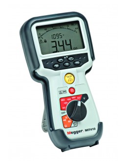 MIT410 - Insulation Tester and Continuity - 250/500/1000V - MEGGERMIT410 - Insulation Tester and Continuity - 250/500/1000V - ME