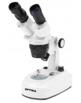 S-10-2L Stereomicroscope magnifier Fixed - Vertical Fixed 2x, incident and transmitted lighting - OPTIKA