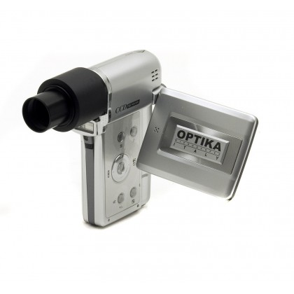 DIGI 12Mpixels digital camera set with optical adapter and measuring software - OPTIKA