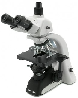 B353PL Microscope biologie trinoculaire PL, révolver quintuple - OPTIKA