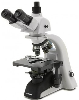 B353PLi Biology Microscope Trinocular E-PL IOS, quintuple revolver - OPTIKA