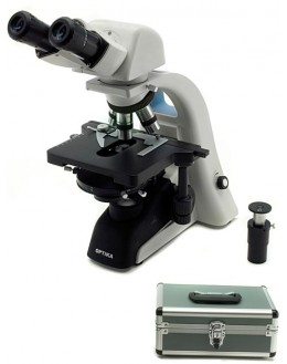 B352 Ph - biology microscope phase contrast microscope, obj. PL4X, PL10XPh, PL40xPh, PL100xPh - OPTIKA
