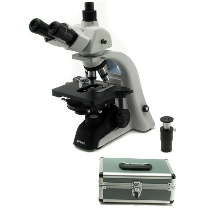 B352Ph Microscope biologie trinoculaire à contraste de phase, obj. PL4X, PL10XPh, PL40xPh, PL100xPh - OPTIKA