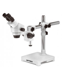SZM-3 Stéréomicroscope à zoom binoculaire 7x...45x, statif lourd à bras déporté - OPTIKA