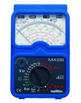 MX2BT - Multimètre analogique portable + pince MINI01 + testeur à leds TX01 + mallette - METRIX