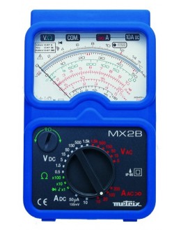 MX2BT/MN - Multimètre analogique portable + pince MN09 + testeur à leds TX01 + mallette - METRIX