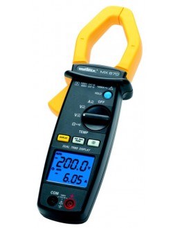 MX670 - Clamp Meter 100A - 1000A Dual Display AC 10000 points - METRIXMX670 - Clamp Meter 100A - 1000A Dual Display AC 10000 poi
