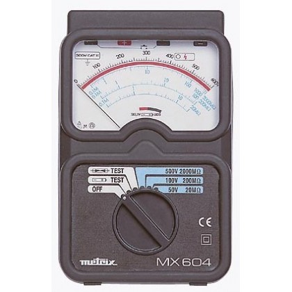 MX604 - Testeur de parafoudre et megohmètre - METRIX
