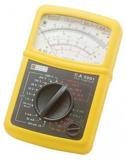 CA 5001 - Analog Multimeter - Chauvin ArnouxCA 5001 - Analog Multimeter - Chauvin ArnouxCA 5001 - Analog Multimeter - Chauvin Ar