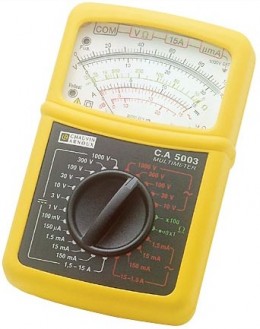 Multimètre analogique, le DIGILOG 5011 avec la fonction galvanomètre -  Instrument de mesure environnementale à Paris - TEC Instruments