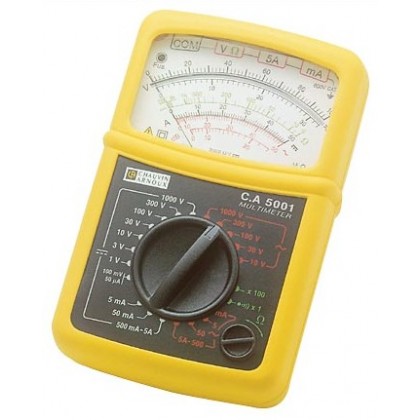 CA 5001 - Analog Multimeter complete kit - Chauvin ArnouxCA 5001 - Analog Multimeter complete kit - Chauvin ArnouxCA 5001 - Anal