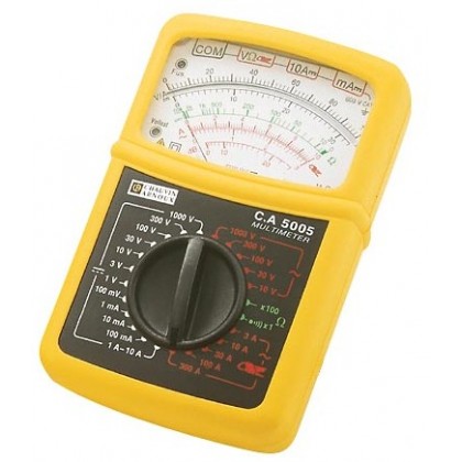 CA5005 - Analog Multimeter with forceps in case MN89 - Chauvin ArnouxCA5005 - Analog Multimeter with forceps in case MN89 - Chau