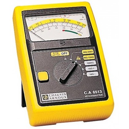 CA6513 - Insulation monitor analog - Chauvin ArnouxCA6513 - Insulation monitor analog - Chauvin ArnouxCA6513 - Insulation monito