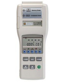 CA6630 - battery capacity tester - Chauvin Arnoux