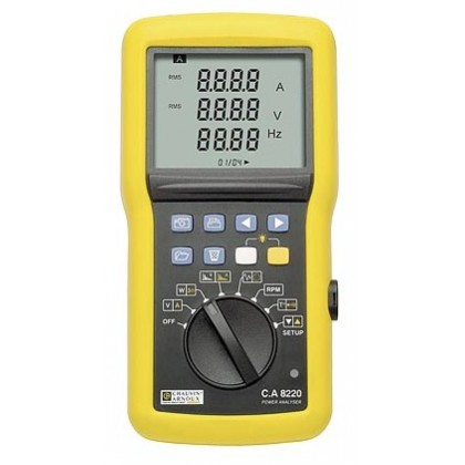 CA8220 (without clamp) - Power Analyzer and Power Quality - Chauvin ArnouxCA8220 (without clamp) - Power Analyzer and Power Qual