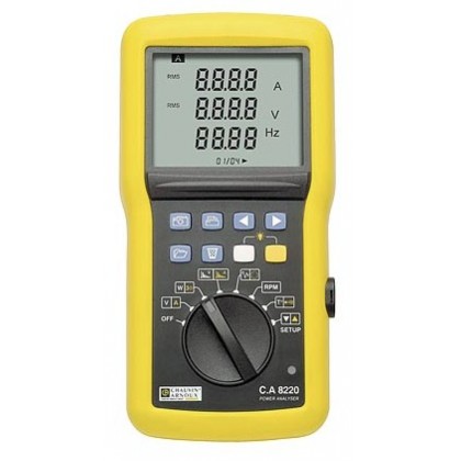 CA8220 (MN93A) - Power Analyzer and Power Quality - Chauvin ArnouxCA8220 (MN93A) - Power Analyzer and Power Quality - Chauvin Ar