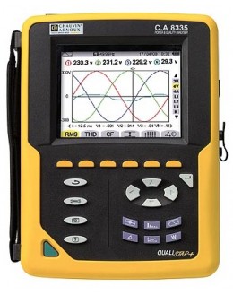 CA8335 - Network Analyzer and Three-Phase Power - Chauvin Arnoux