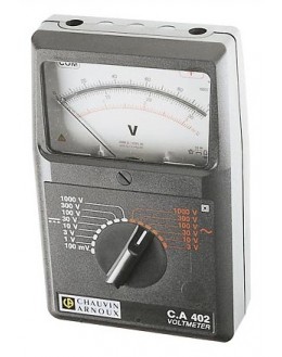 CA402 - Voltmeter AC / DC - Chauvin Arnoux