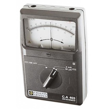 CA403 - Galvanometer zero - Chauvin ArnouxCA403 - Galvanometer zero - Chauvin ArnouxCA403 - Galvanometer zero - Chauvin Arnoux