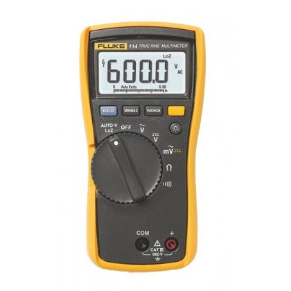 FLUKE 114 - Multimetre numérique 6000 points - 600V AC/DC - - Distrimesure