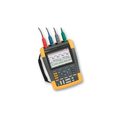 Fluke 190-104S - Color ScopeMeter (100 MHz, 4 channels) with SCC290 kitFluke 190-104S - Color ScopeMeter (100 MHz, 4 channels) w