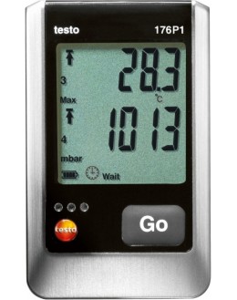 testo 176 P1 Recorder pressure, temp, Hr 5 channel + + internal sensor inputs for external probes