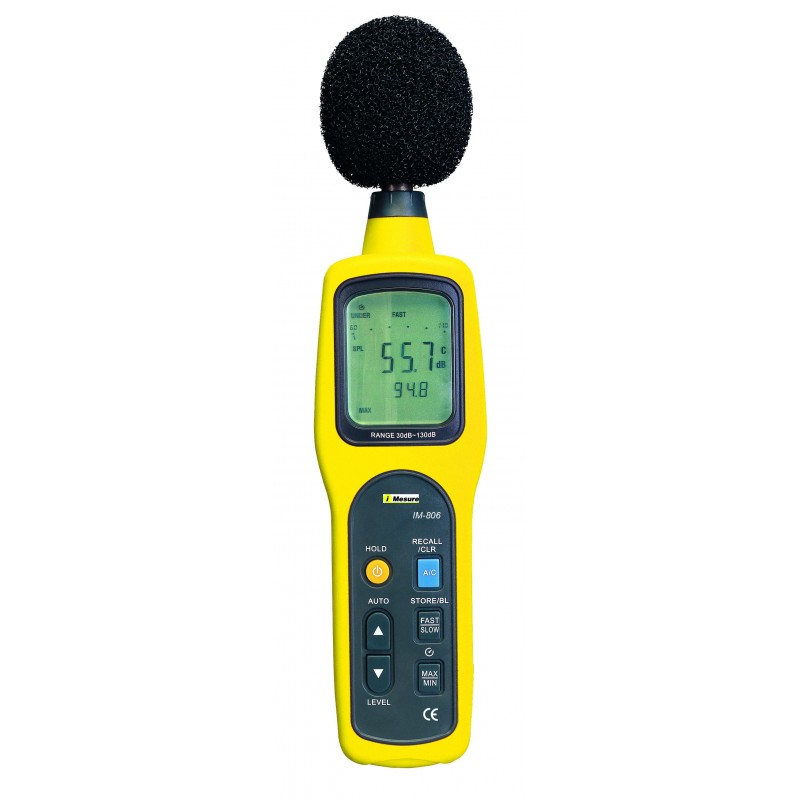 Sonomètre digital 35-130dB - Manutan 