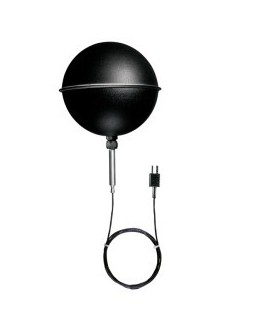 0602 0743 - Sonde à boule noire, Ø 150 mm, TC type K - TESTO