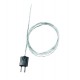 0602 0645 - Thermocouple isolé, soie de verre, flexible, longueur 1500 mm