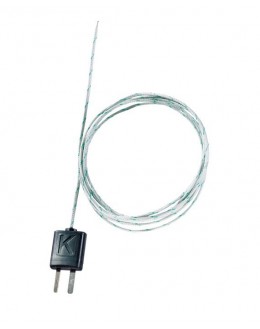 0602 0645 - Thermocouple isolé, soie de verre, flexible, longueur 1500 mm