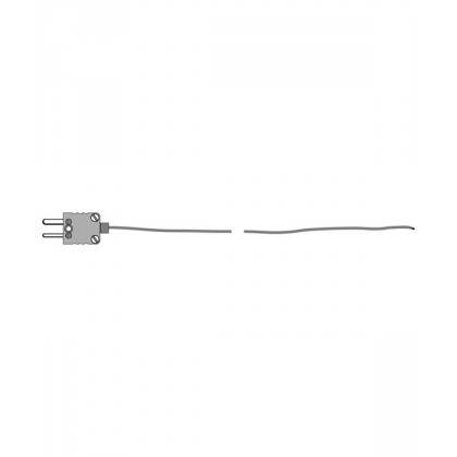 0602 0646 - Thermocouple isolé, PTFE, flexible, long. 1500 mm (TC type K)