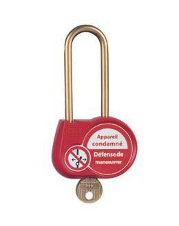 AL-230 - Cadenas disque de condamnation anse 6 mm - CATU