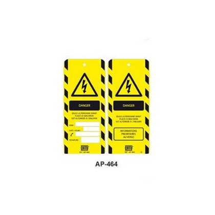 AP-464 - Affichette Danger - CATU